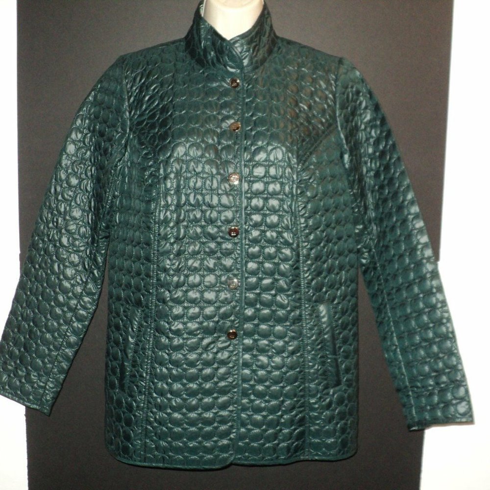 Dennis Basso Jacket XS (Runs Larger) NAVY BLUE